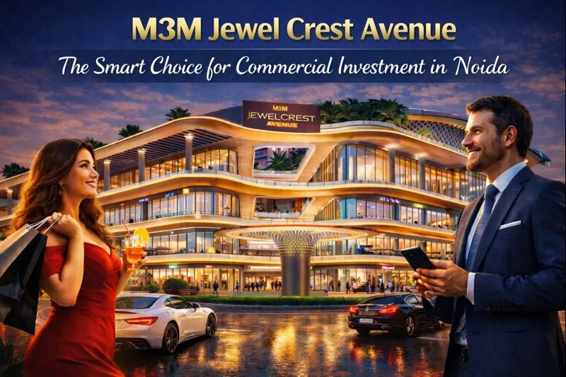 M3M Jewel Crest Avenue – The Smart Choice for Commercial Investment in Noida