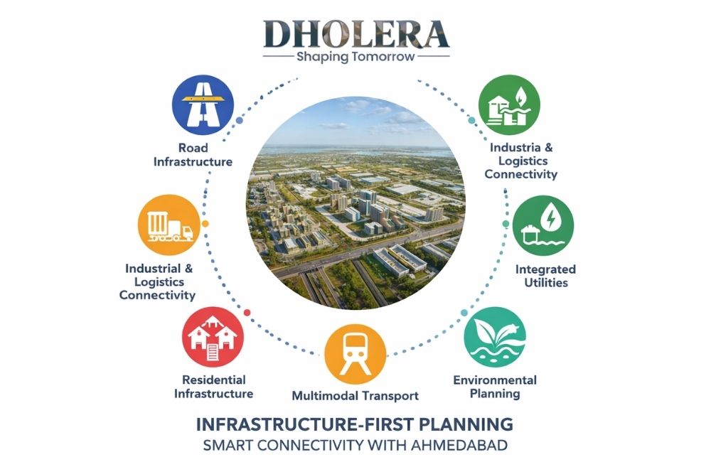 Dholera Smart City Ahmedabad: Infrastructure Planning and Connectivity