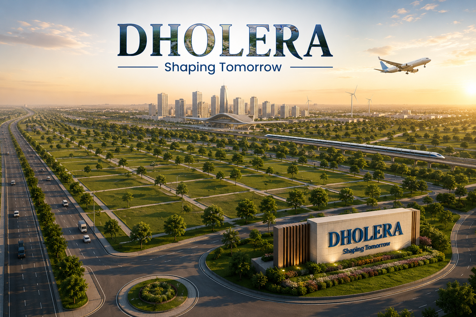How Residential Plots near Dholera SIR Fit Into India’s Smart City Vision