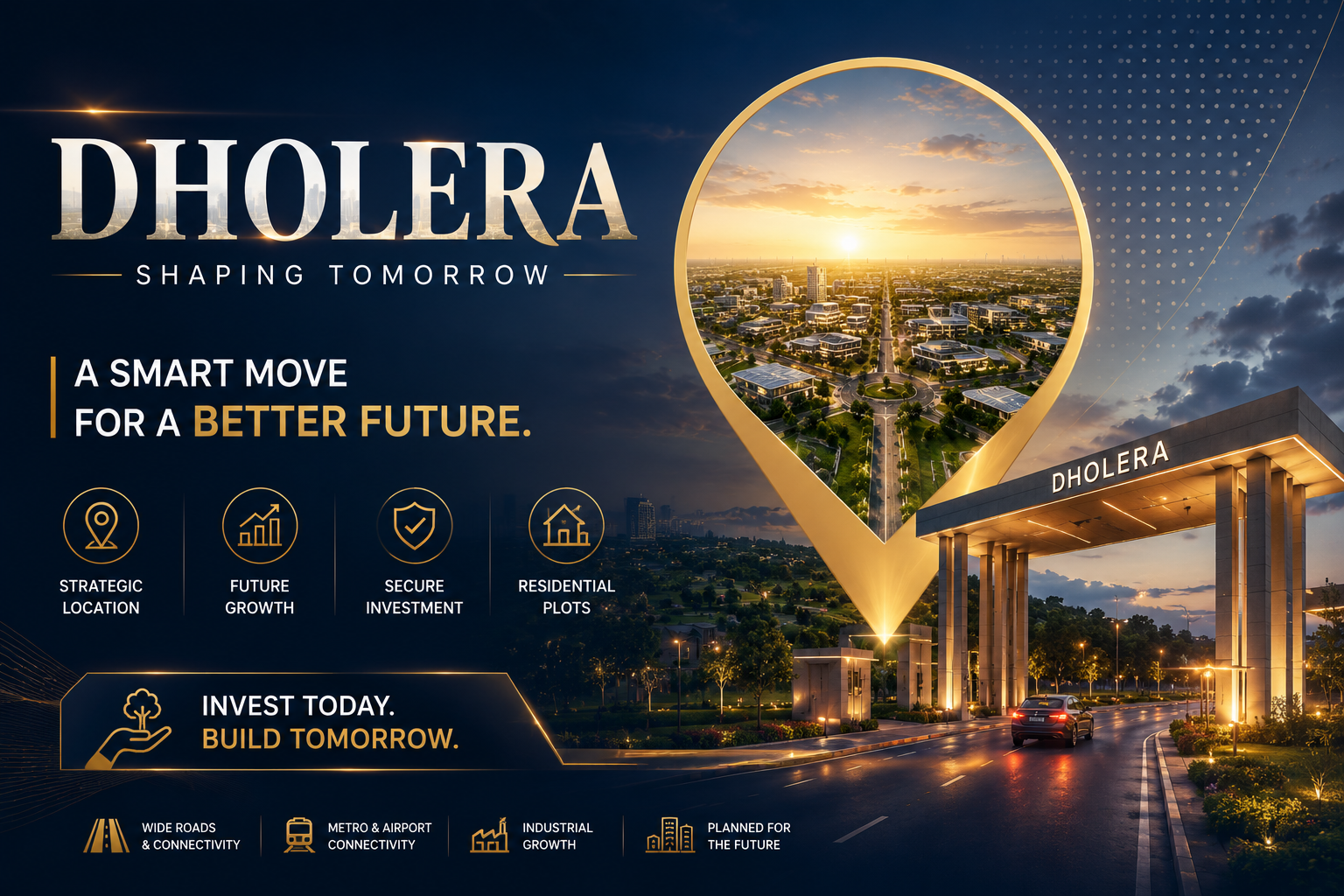 Why Are Residential Plots in Dholera Smart City Drawing Attention From Long-Term Buyers?