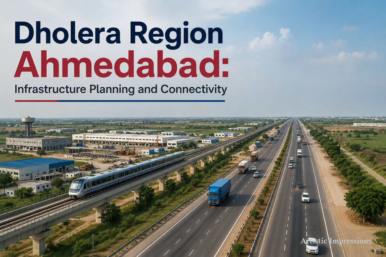 Dholera Region Ahmedabad: Infrastructure Planning and Connectivity