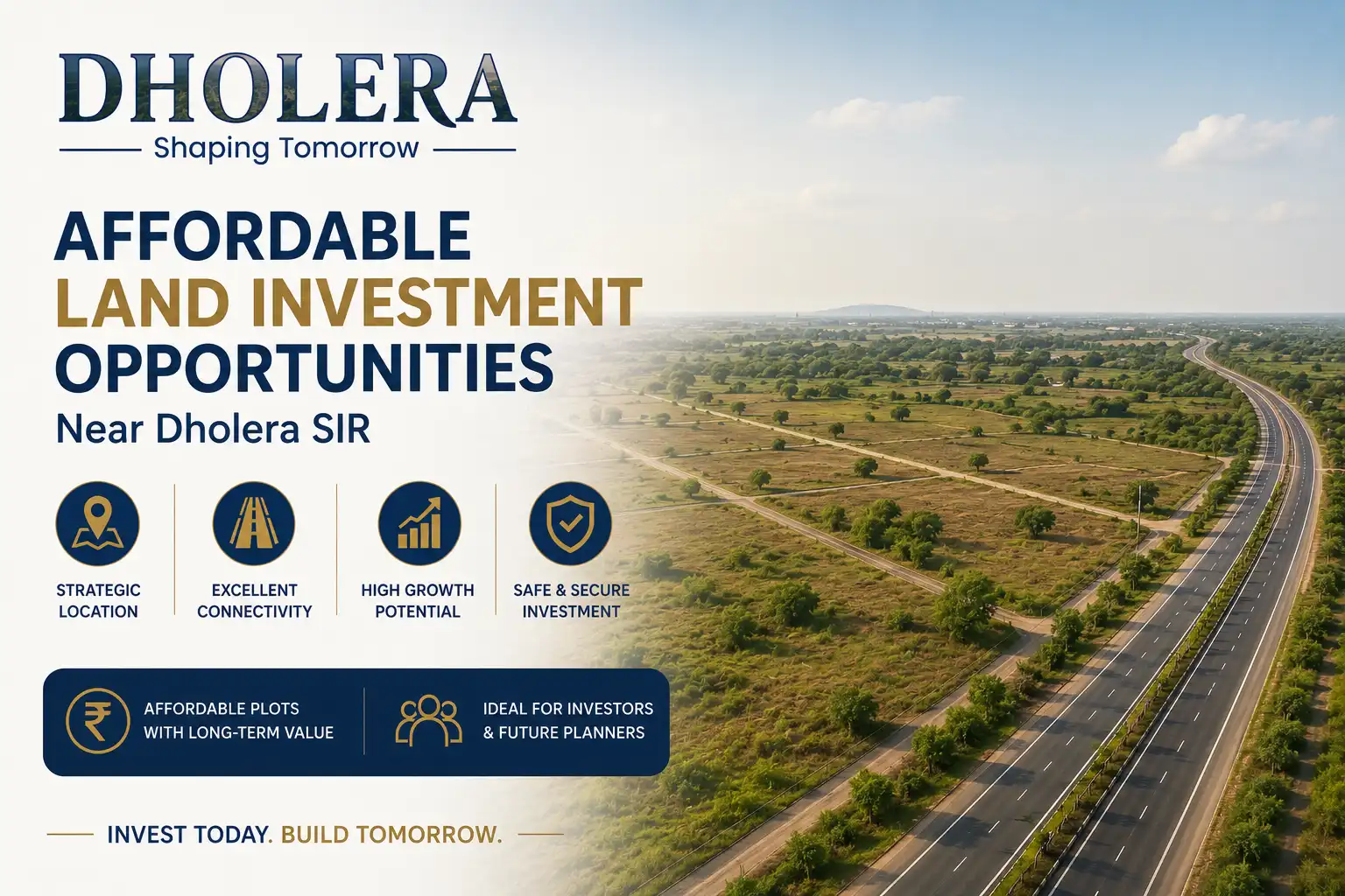 Affordable Land Investment Opportunities Near Dholera SIR