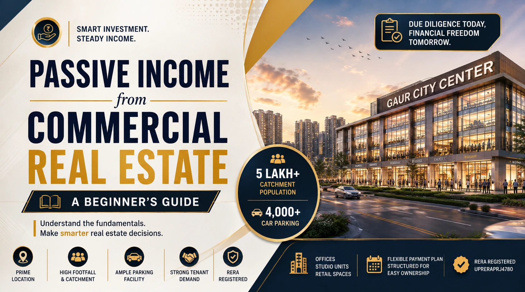 Passive Income from Commercial Real Estate: A Beginner's Guide