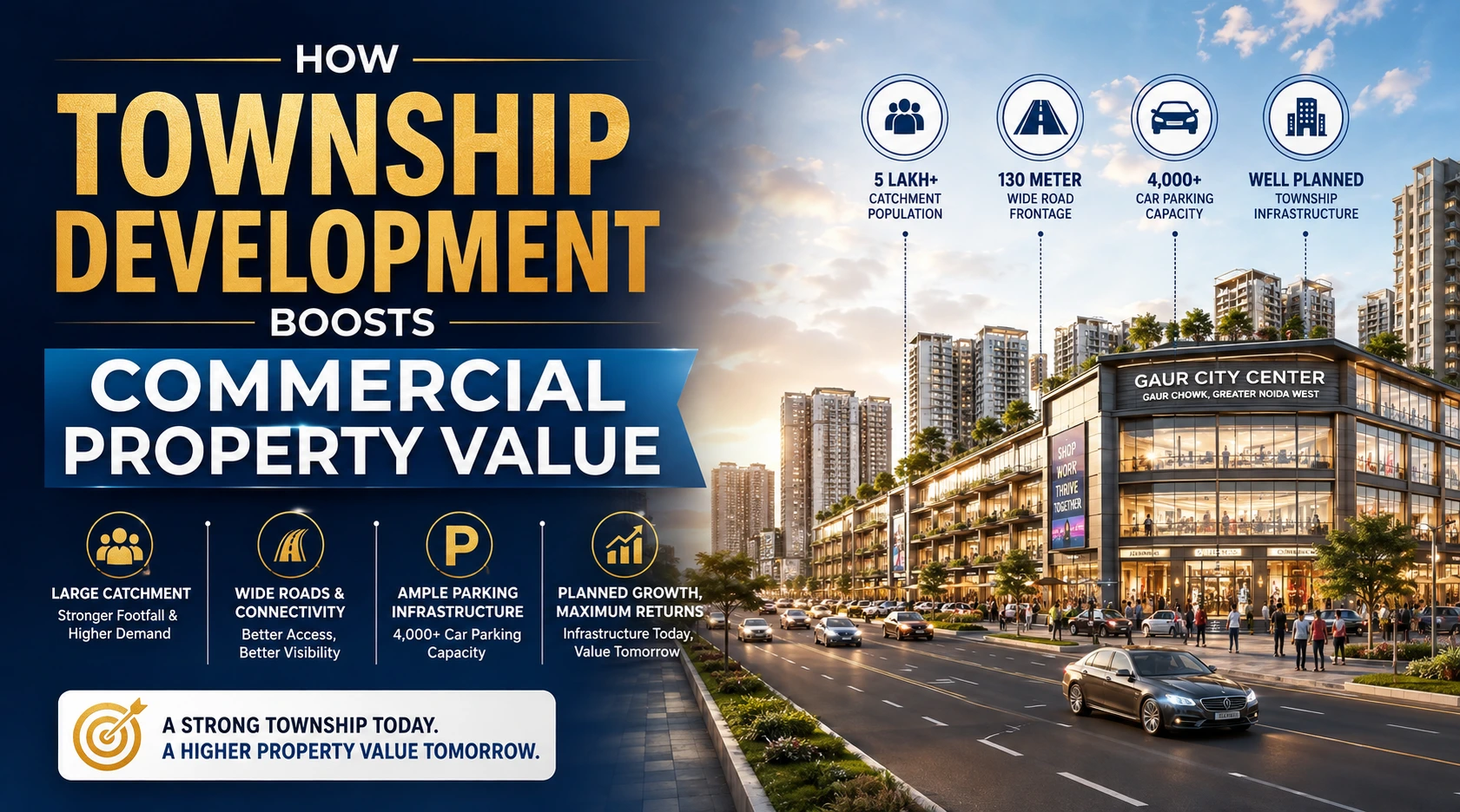 How Township Development Boosts Commercial Property Value