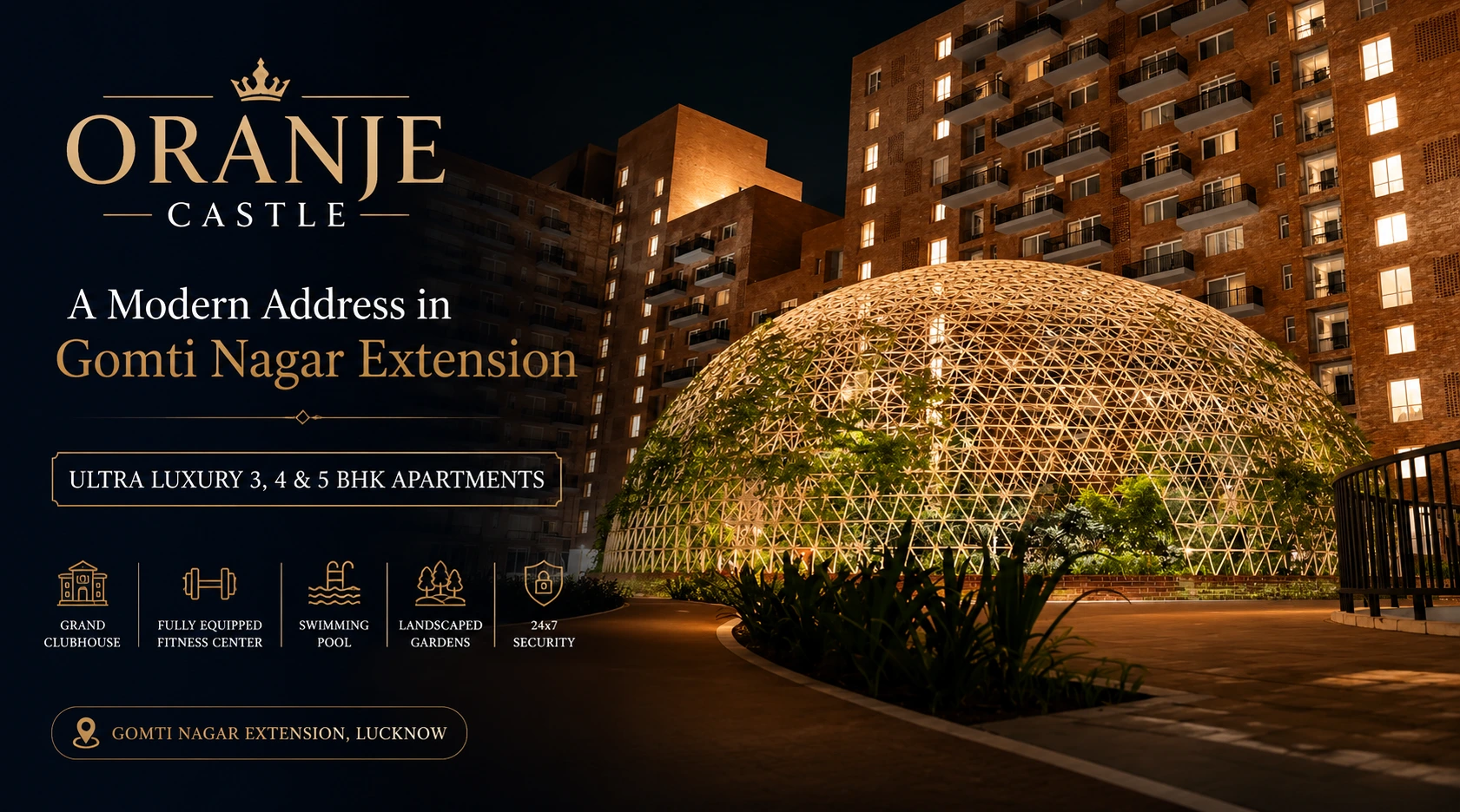 Oranje Castle: A Modern Address in Gomti Nagar Extension