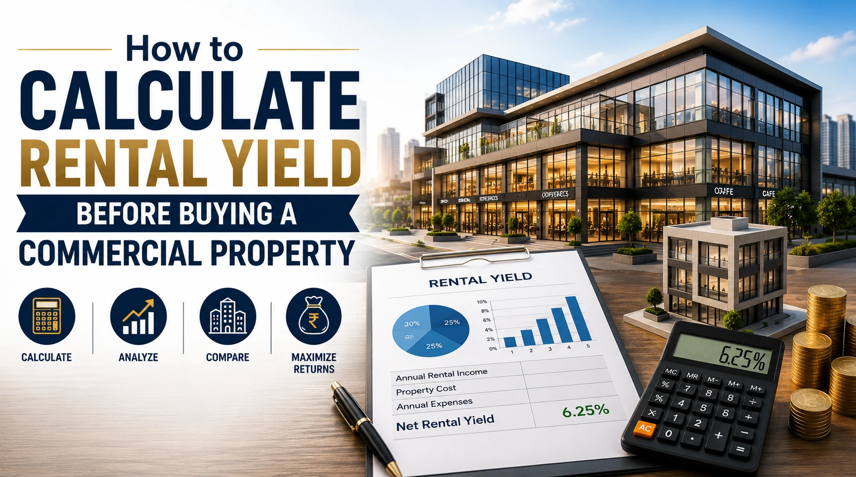 How to Calculate Rental Yield Before Buying a Commercial Property