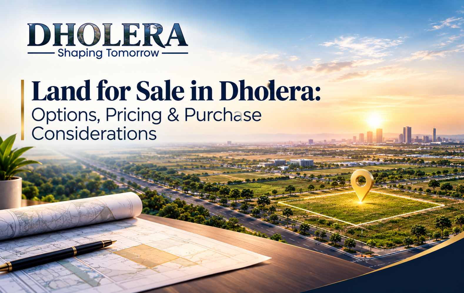 Land for Sale in Dholera: Options, Pricing & Purchase Considerations