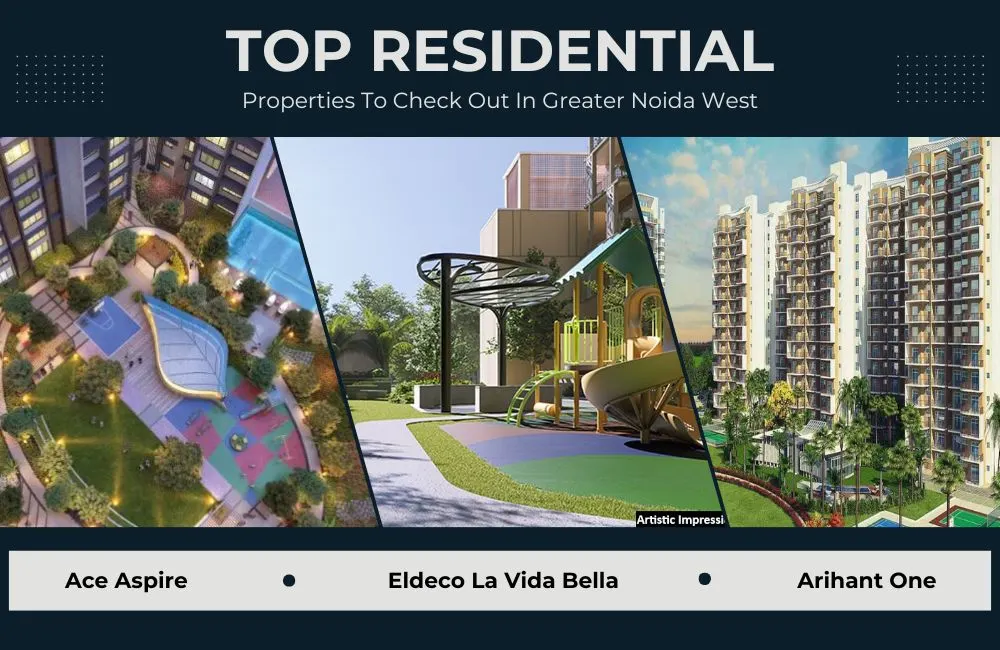 Top 5 Residential Properties To Check Out In Greater Noida West