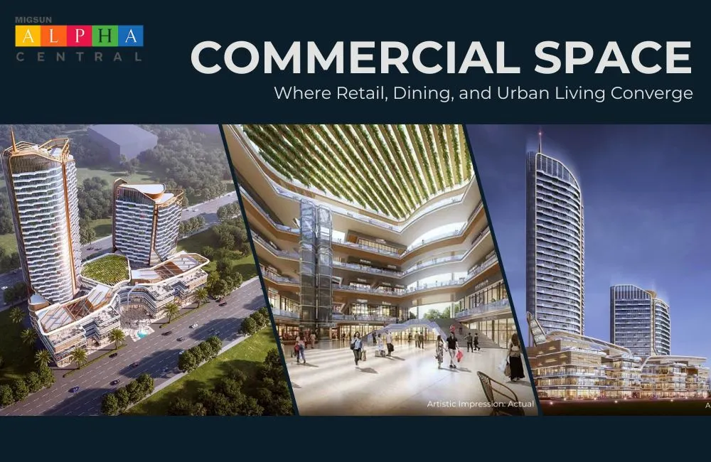 Migsun Alpha Central: Where Retail, Dining, and Urban Living Converge
