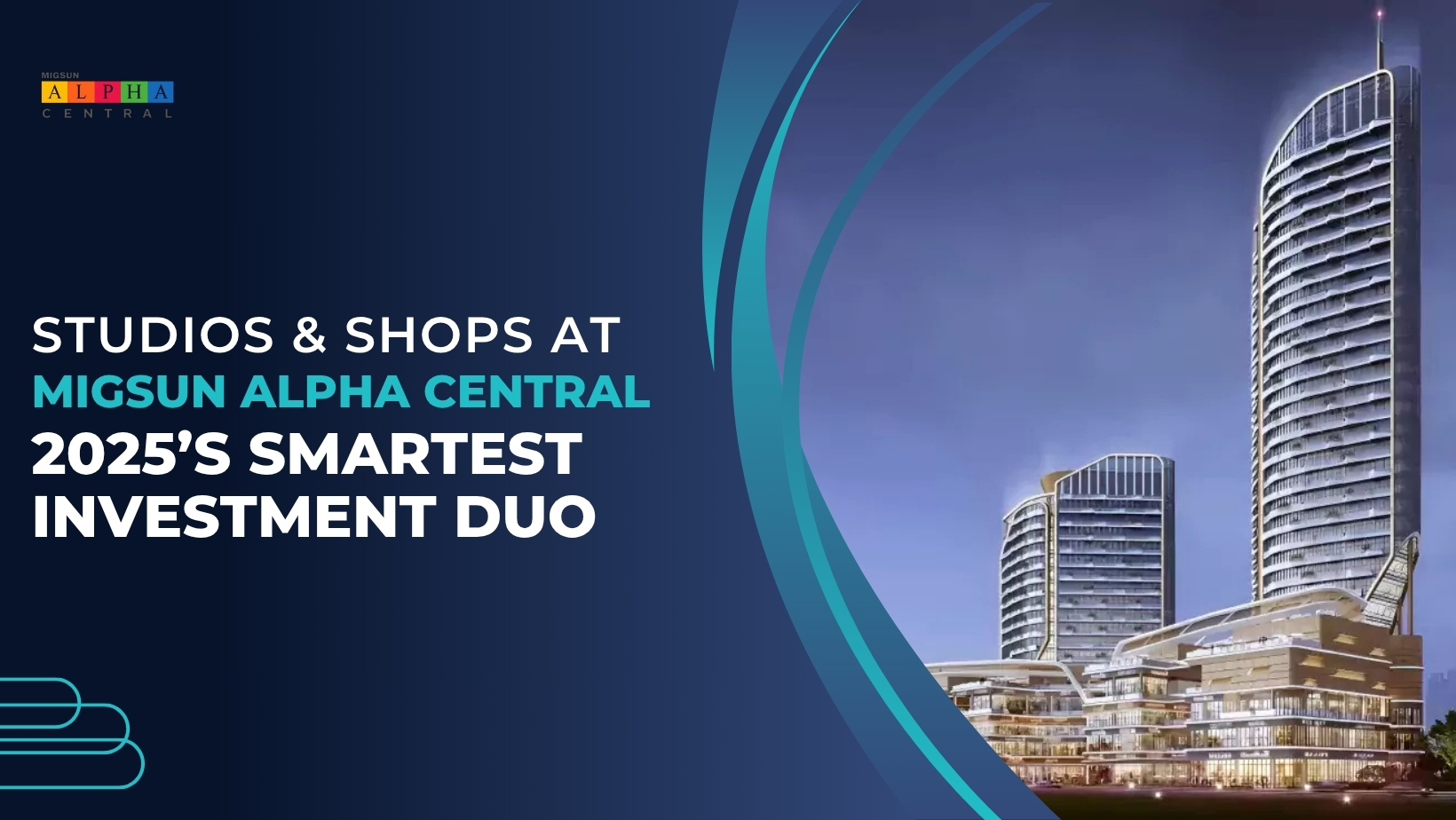 Studios & Shops at Migsun Alpha Central: 2025’s Smartest Investment Duo