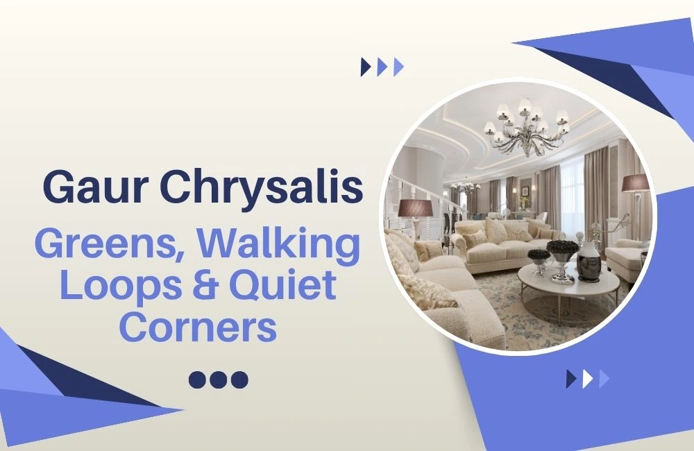 Wellness at Home: Greens, Walking Loops & Quiet Corners at Gaur Chrysalis