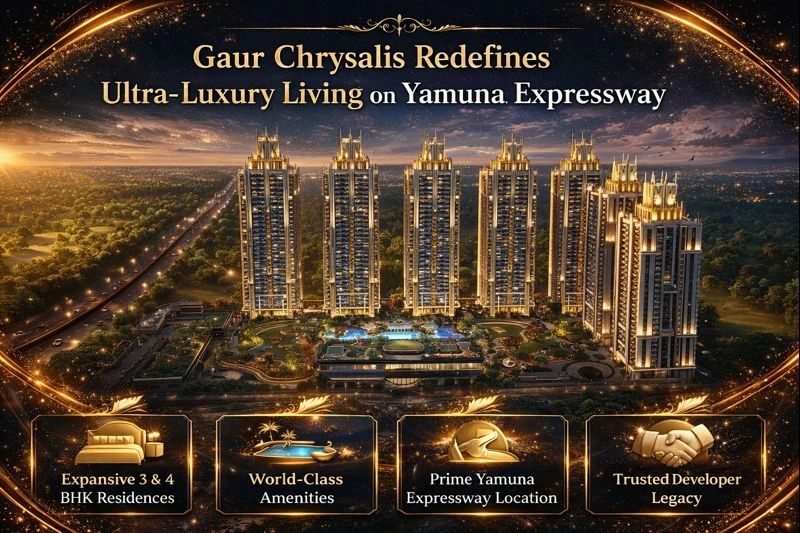 How Does Gaur Chrysalis Redefine Ultra-Luxury Living on Yamuna Expressway?