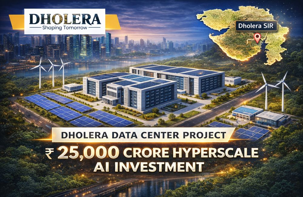 Dholera Data Center Project: ₹25,000 Crore Hyperscale AI Investment Transforming Gujarat