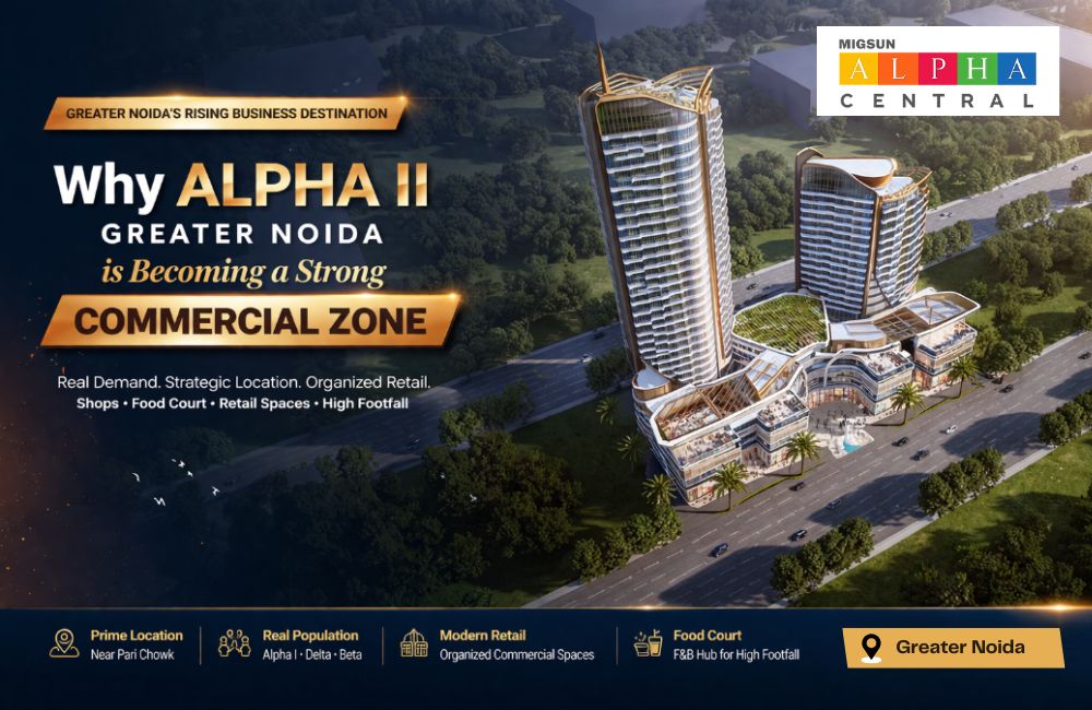 Why Alpha II Greater Noida is Becoming a Strong Commercial Zone