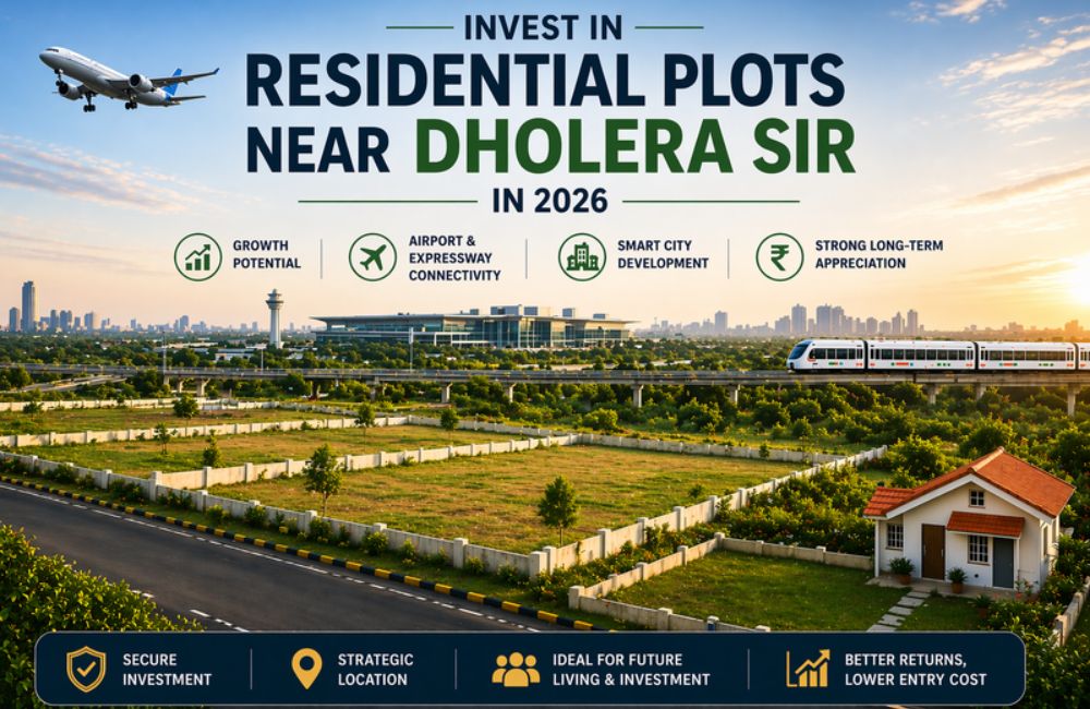 Why Investors Are Choosing Residential Plots Near Dholera SIR in 2026
