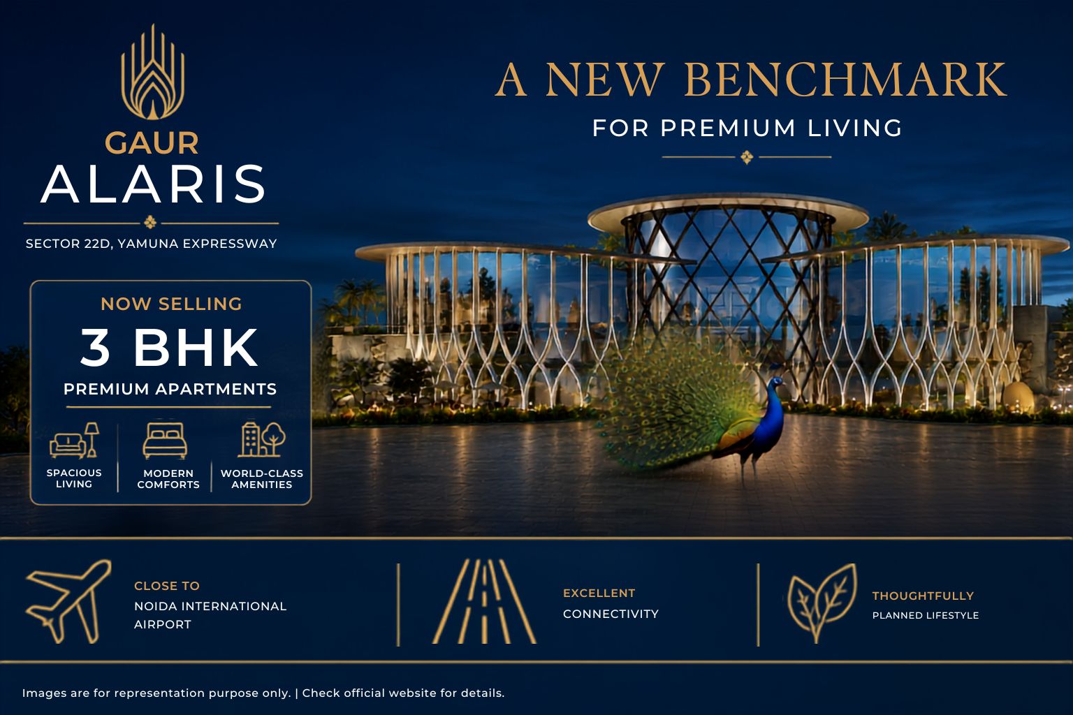 Gaur Alaris Sector 22D: A New Benchmark for Premium Living on Yamuna Expressway