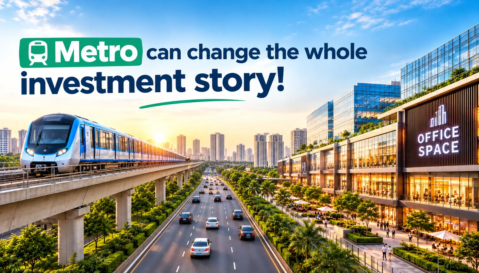 How Metro Connectivity Impacts Commercial Property Prices